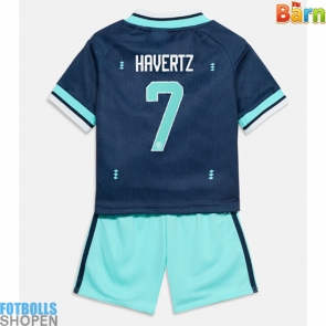 Billiga Tyskland Kai Havertz #7 Bortatröja Barn VM 2026 Kortärmad (+ Korta byxor)